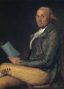 Francisco Goya Sebastian Martinez oil